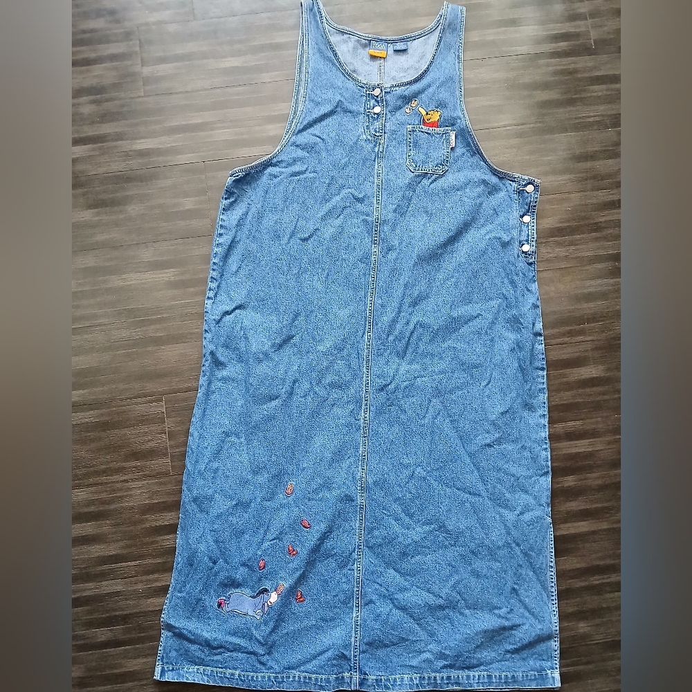 Long Denim Pooh Bear Dress -womens  Size 22W